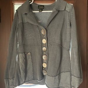 Pure Handknit cardigan/sweater